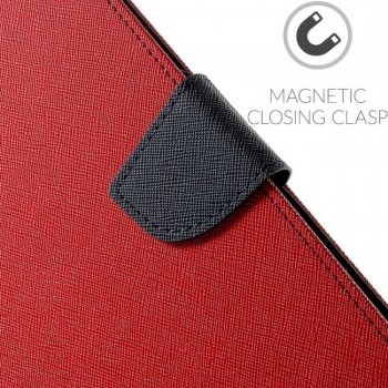 Raudonas atverčiamas dėkliukas (Samsung Note 8)